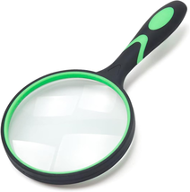 Large Magnifying Glass 10X Handheld Reading Magnifier for Seniors &amp; Kids... - $313.53 MXN