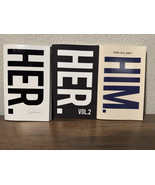 HER &amp; HIM Poetry Book Set by Pierre Alex Jeanty - HER Vol 1 &amp; 2 + HIM - $11.65