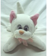 VINTAGE 1980&#39;s Pound Purries WHITE KITTEN CAT 8&quot; Plush STUFFED ANIMAL Pu... - £14.63 GBP