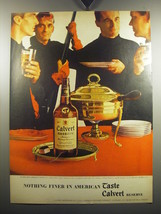 1957 Calvert Reserve Whiskey Ad - Nothing finer in American taste Calvert  - £14.53 GBP