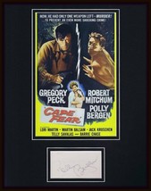 Polly Bergen Signed Framed 11x14 Cape Fear Poster Display Peggy Bowden - £58.83 GBP