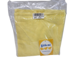 VINTAGE THE SCHWAB CO LITTLE ME BABY INFANT SECURITY BLANKET YELLOW W WH... - £52.38 GBP