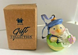Vintage Avon Springtime Cuties Easter Duck Ornament U34A - $9.99