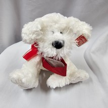 Gund 14324 Stuffed Plush White Puppy Dog Red Envelope Love Note Valentines Day - £39.43 GBP