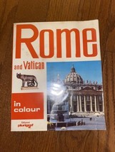 Rome and Vatican in Colour - Softcover w/Mylar Cover 1978 - £6.38 GBP