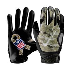 Nike Vapor Jet 6.0 Salute to Service Football Receiver Gloves Camo Men’s... - $24.99