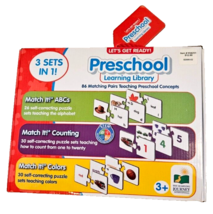 The Learning Journey Puzzle Sets Preschool Learning Library 86 Matching ... - $13.88