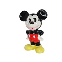 Vintage Disney Mickey Mouse Figurine Pie Eyed Japan - £9.55 GBP