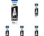 EPSON 664 EcoTank Ink Ultra-high Capacity Bottle Black (T664120-S) Works... - $17.56