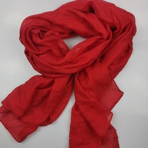 TiTiDeeR Women Soft Evening Scarf Shawl Wrap Stole Red - £8.64 GBP