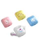 Hello Kitty Wireless Bluetooth TWS Earbuds Earphones Touch Control Mic Built In - £19.26 GBP