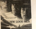 A Few Good Men Tv Guide Print Ad Tom Cruise Jack Nicholson Demi Moore TPA5 - $5.93
