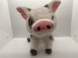 Disney Store Moana Pua Plush Pig Stuffed Animal Toy Standing 10&quot; - Authentic - £7.57 GBP