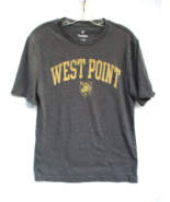 Fanatics West Point Academy Mens Size Small T-Shirt Gray with Gold Graphics - £11.91 GBP