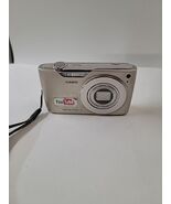 Casio EXILIM EX-Z450 Kit  Digital Camera Kit - Pearl TESTED WORKS - $137.61