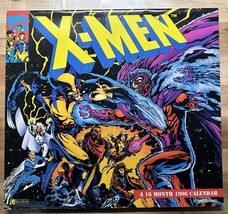 1996 Calendar Marvel Comics X-MEN 16 Month Calendar - Collectors Day Dream Pub. - £69.66 GBP