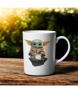 &quot;Adorable Space Baby Mug: Sci-Fi Inspired Cute Alien Design&quot; - £12.91 GBP+