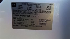 EQUINOX   2010 Fuse Box Cabin 767712201Fusebox Only, No Wiring Harness - $59.70