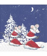 Boston International IHR 3-Ply Paper Napkins, 20-Count Cocktail Size, Ju... - $10.95
