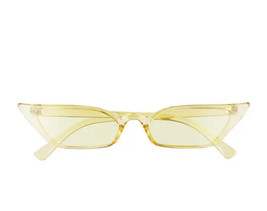 Bp. Nordstrom Super Slim Cat Eye Sunglasses - Yellow Women’s - 51mm - £3.59 GBP