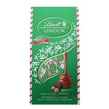 Lindt Lindor Limited Edition Peppermint Cookie Milk Chocolate Truffles S... - $32.74
