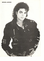 Michael Jackson Pat Petersen teen magazine pinup clipping hands in his p... - £2.75 GBP