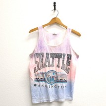 Vintage Seattle Washington Tank Top T Shirt Medium - $47.52