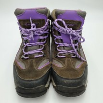 Hi-Tec US 9.5 D Skamania Mid Waterproof Hiking Womens Boots Purple Violet - £33.82 GBP