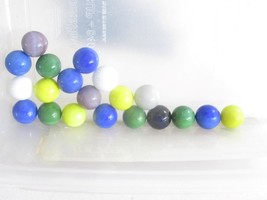 VINTAGE TOY MARBLES- VARIOUS COLORS- EXC CONDITION- S31HH - $2.74