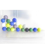 VINTAGE TOY MARBLES- VARIOUS COLORS- EXC CONDITION- S31HH - $2.80