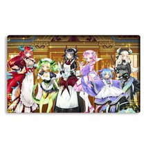 New Duel Playmat Dragonmaid Deck Tcg Ccg Trading Card Game Mat + Free Bag - $54.99