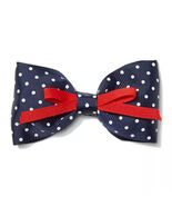 Janie and Jack Winter Wishes Light Blue Grosgrain One Barrette Bow Hair ... - €9,82 EUR