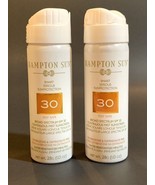 Two (2)Hampton Sun SPF30 Continuous Mist Sunscreen REEF SAFE 1oz/28g Travel Size - $19.79