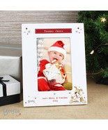 1st Christmas Personalised Boofle Photo Frame - Christmas Gift - Christm... - £16.01 GBP
