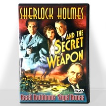 Sherlock Holmes and the Secret Weapon (DVD, 1942, Full Screen)  Basil Rathbone - £5.33 GBP