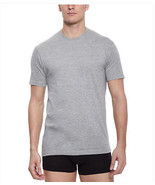 2(x)ist Men&#39;s Essential Crew Neck One Gray Tee 100% Cotton Size &quot;Small&quot; - £4.65 GBP
