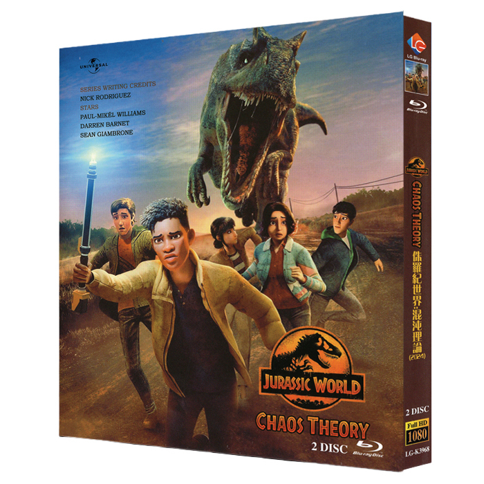 Jurassic World: Chaos Theory Season 1 (2024) [Blu-ray] 1080P Full HD New... - $26.00