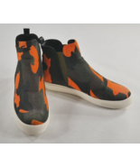 Chase &amp; Chloe Kendra-1 Ankle Boots Bootie Shoes Orange Camo Womens Size ... - £39.17 GBP