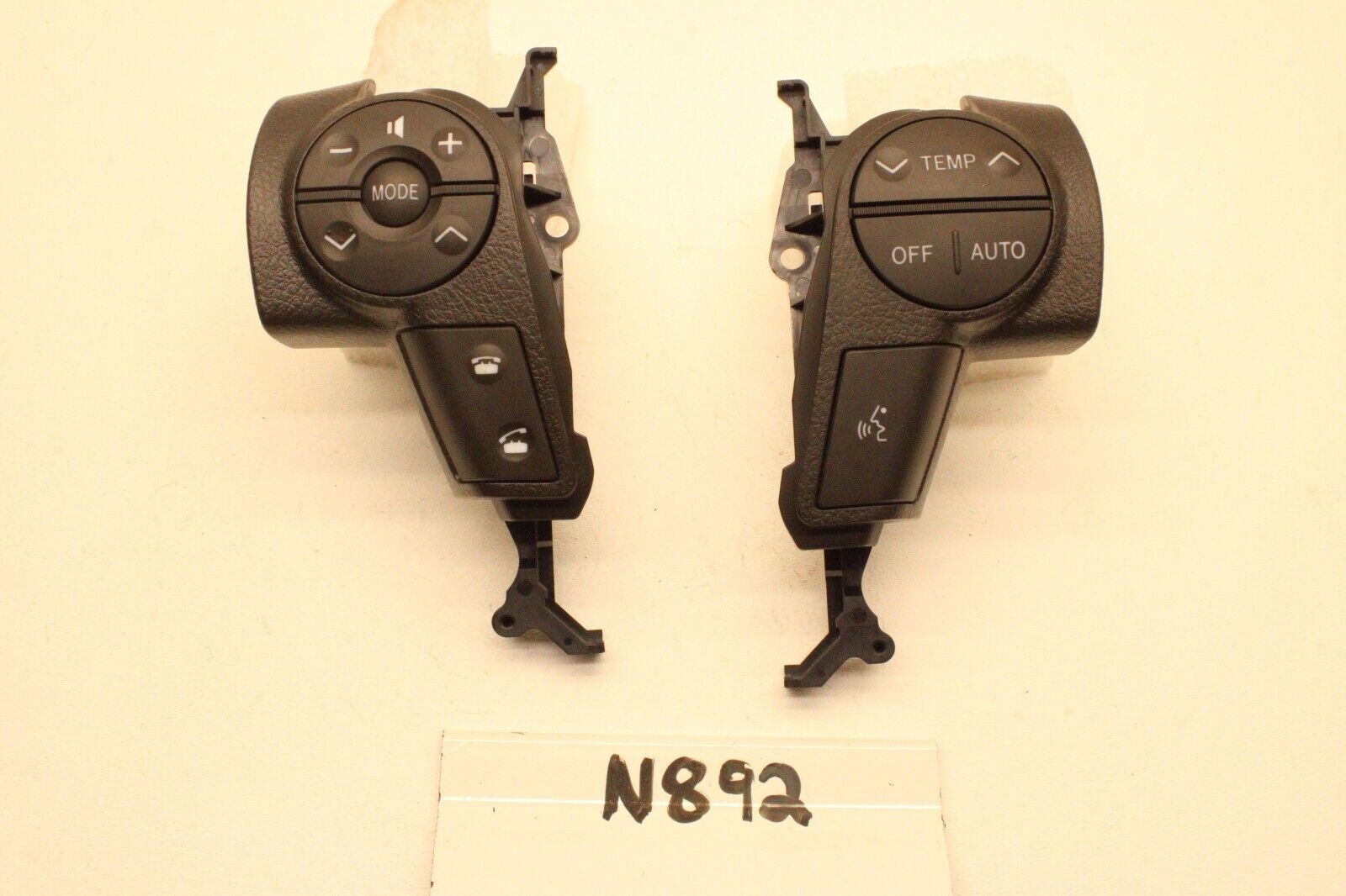 Primary image for New OEM Steering Wheel Audio Temp Switches Sequoia 2008-2013 Brown Bluetooth