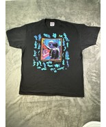 Vintage 90s Carlos Santana Milagro T Shirt Single Stitch Tour Concert Ro... - $136.58 CAD