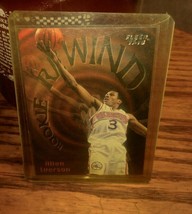 1997 Fleer Rookie Rewind #5 Allen Iverson 76ERS Basketball Card - £13.58 GBP