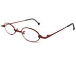 Vintage la Eyeworks Eyeglasses Frames ELOISE 448 Red Round Full Rim 40-2... - $64.96