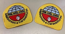 2 SAMborees &amp; Caraventures Patches 4” Embroidered Good Samaritan RV Good... - $12.86