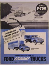 1953 FORD F-700 Economy Truck Dealer Sales Brochure Specifications Pamphlet - $15.25
