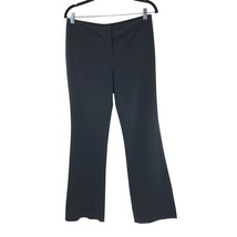 Tahari Womens Dress Pants Boot Cut Flat Front Stretch Black 4 - $12.59