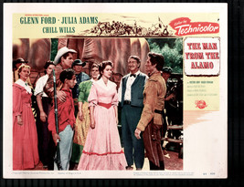 Man From the Alamo 11&quot;x14&quot; Lobby Card #4 Glenn Ford Chill Wills Western - £36.25 GBP