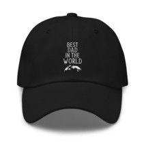 Best Dad in The World Gift Dad hat Black - £31.10 GBP