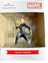Marvel Comics Black Widow 2021 Hallmark Red Box Christmas Tree Ornament NEW - £8.75 GBP