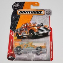 Matchbox MBX Rescue 17/30 Seagrave Fire Engine 65th Anniversary Orange D... - £3.87 GBP