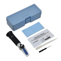 Hand Refractometer with ATC Range 0-32% Brix with 0.2% division with Cal... - £35.19 GBP